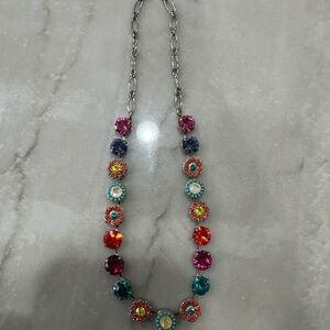 Mariana Multicolor Crystal Necklace